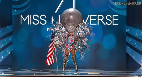 Miss usa costume 2023 - Paying tribute to American landmarks with her costume, Miss USA 2023 Noelia Voigt joined the other 85 contestants from across the globe at the Miss Universe 2023 national costumes show on Thursday.…